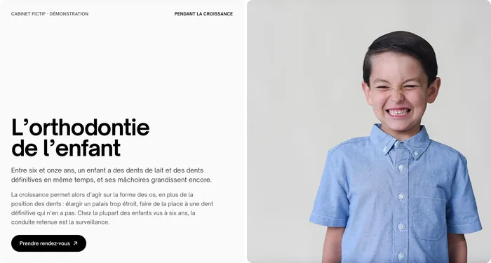 Le haut de la page L’orthodontie de l’enfant : ce que l’on peut corriger pendant la croissance